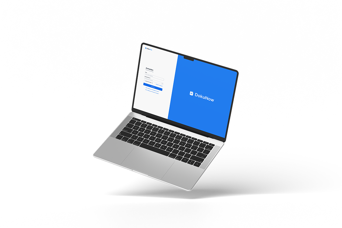 DokuNow MacBook Mockup